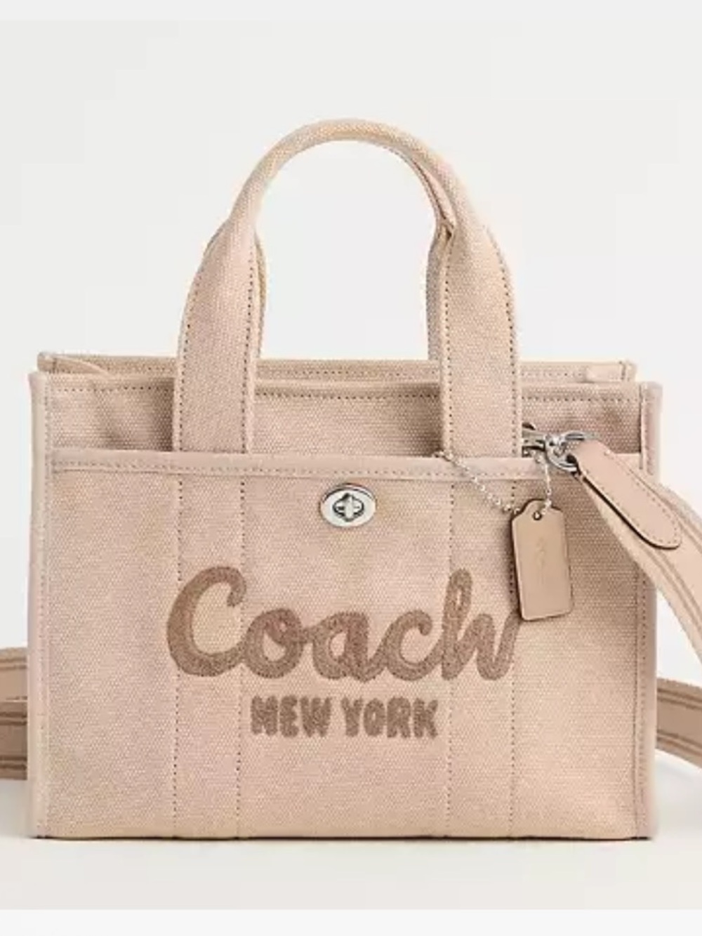 Coach Cargo Medium Canvas Tote Bag
